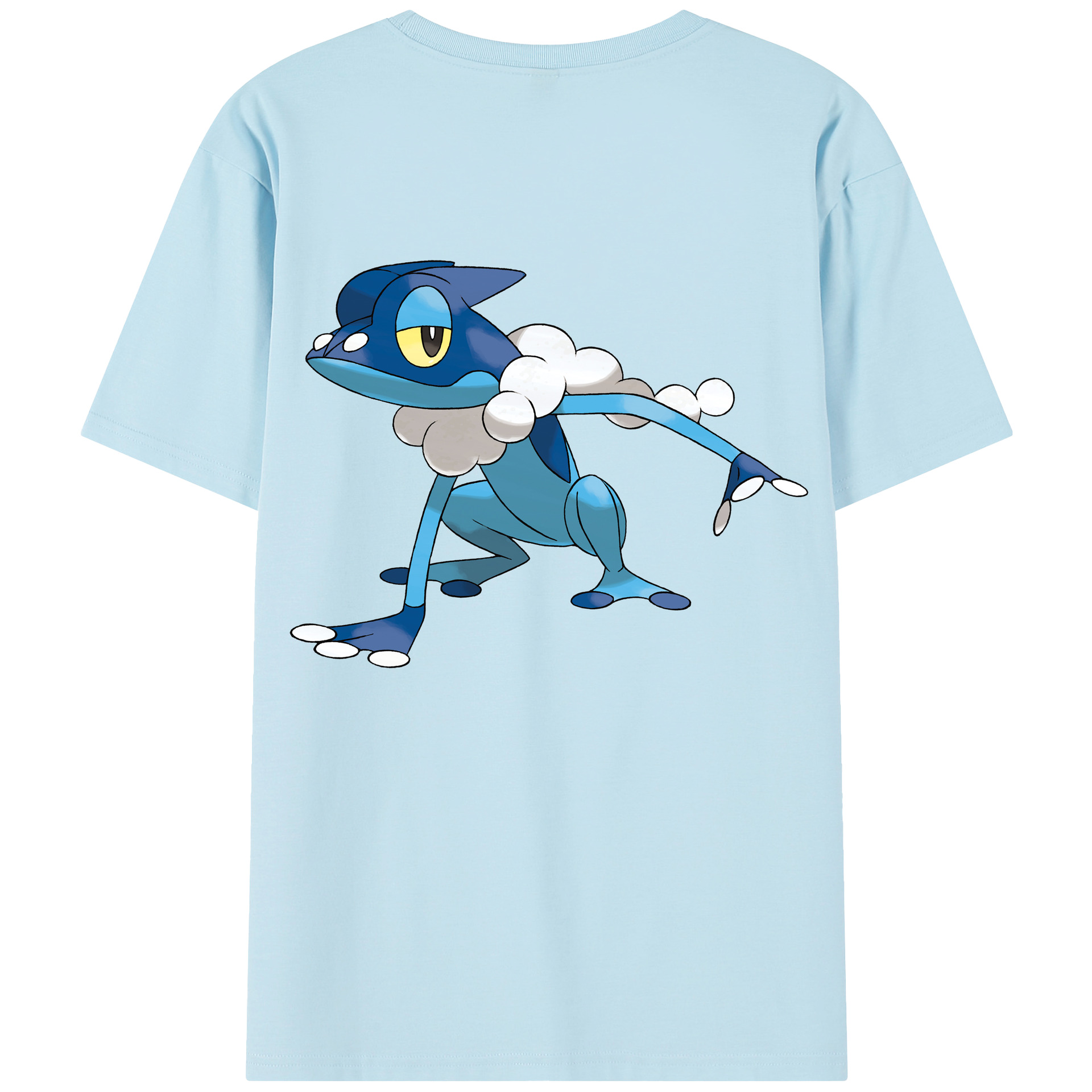 （画像用） ポケットモンスター Pokémon 綿100％半袖Tシャツ（背面プリント）
